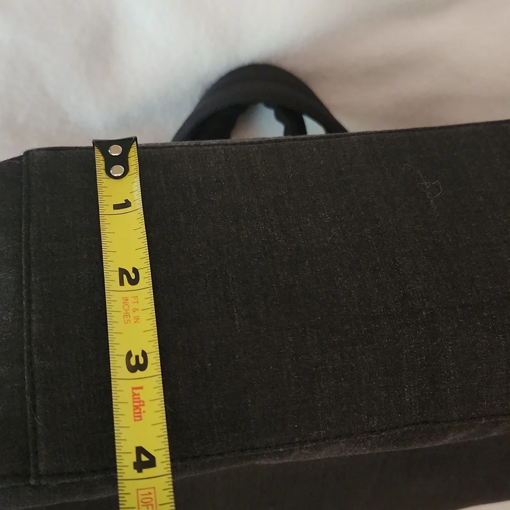Prada Black & Gray Handbag with COA - Picture 7 of 13